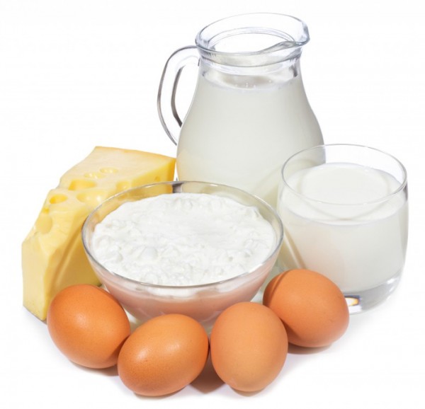 Dairy and Eggs Blood Type Food List